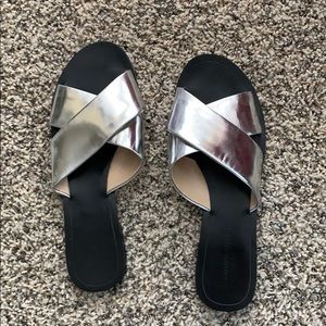 Silver Sandals